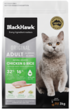 Black Hawk Feline chicken & rice 1.5kg