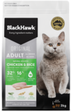 Black Hawk Feline chicken + rice 15kg