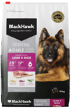 Black Hawk Original Lamb +amp Rice Holistic ADULT Formula 10kg