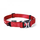 Ezy Dog Collar   double up red large