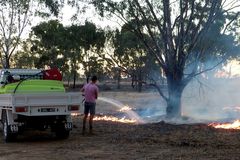 FireDefence 1000L Slip on unit with Honda +amp Davey Pump