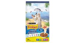 Friskies Cat Adult Seafood Sensations Prawn Tuna Salmon Sardine 10kg 