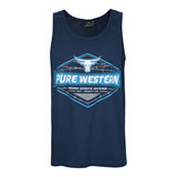 Pure Western Menand39s Harry Singlet 