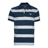 Pure Western Men's Tarrant S/S Polo Ink/Blue