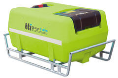 TTi - SumpTrans 200L - Fully-Drainable Chemical Tank with Steel Frame - Low