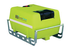 TTi - SumpTrans 400L - Fully-Drainable Chemical Tank with Steel Frame - Low