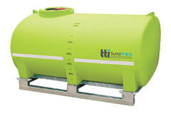 TTi - SumpTrans 6000L - Fully-Drainable Chemical Tank with Steel Frame