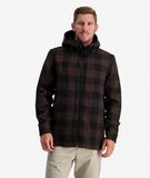 Swanndri Mens Hudson Hoody  Timber Check