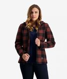 Swanndri Womens Seattle Hoody - Brick 
