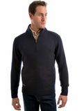 Thomas Cook Men's Moree 1/4 Zip Neck Jumper - Ink 