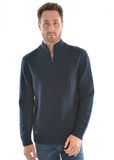 Thomas Cook Mens Morely 1/4 Zip Jumper - Navy