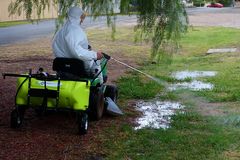 WeedControl 95L   Zero Turn Trailer Sprayer with 83Lmin Pump and 2m Boom