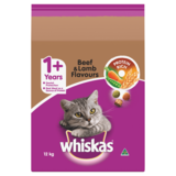 Whiskas Cat Dry Beef, Lamb, Liver & Veg 12kg 