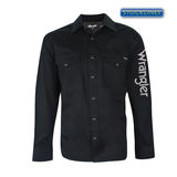 Wrangler Men's Rodeo Drill Shirt - Black