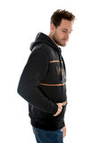 Wrangler Mens Jefferson Zip Up Hoodie Black 