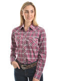 Wrangler Women's Maggie Check L/S Shirt 