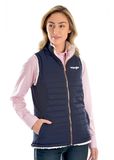 Wrangler Womens Amy Reversible Quilted Vest 