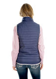 Wrangler Womens Amy Reversible Quilted Vest 