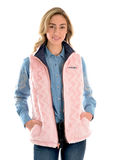 Wrangler Womens Amy Reversible Quilted Vest 