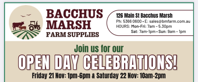 OPEN DAY CELEBRATIONS